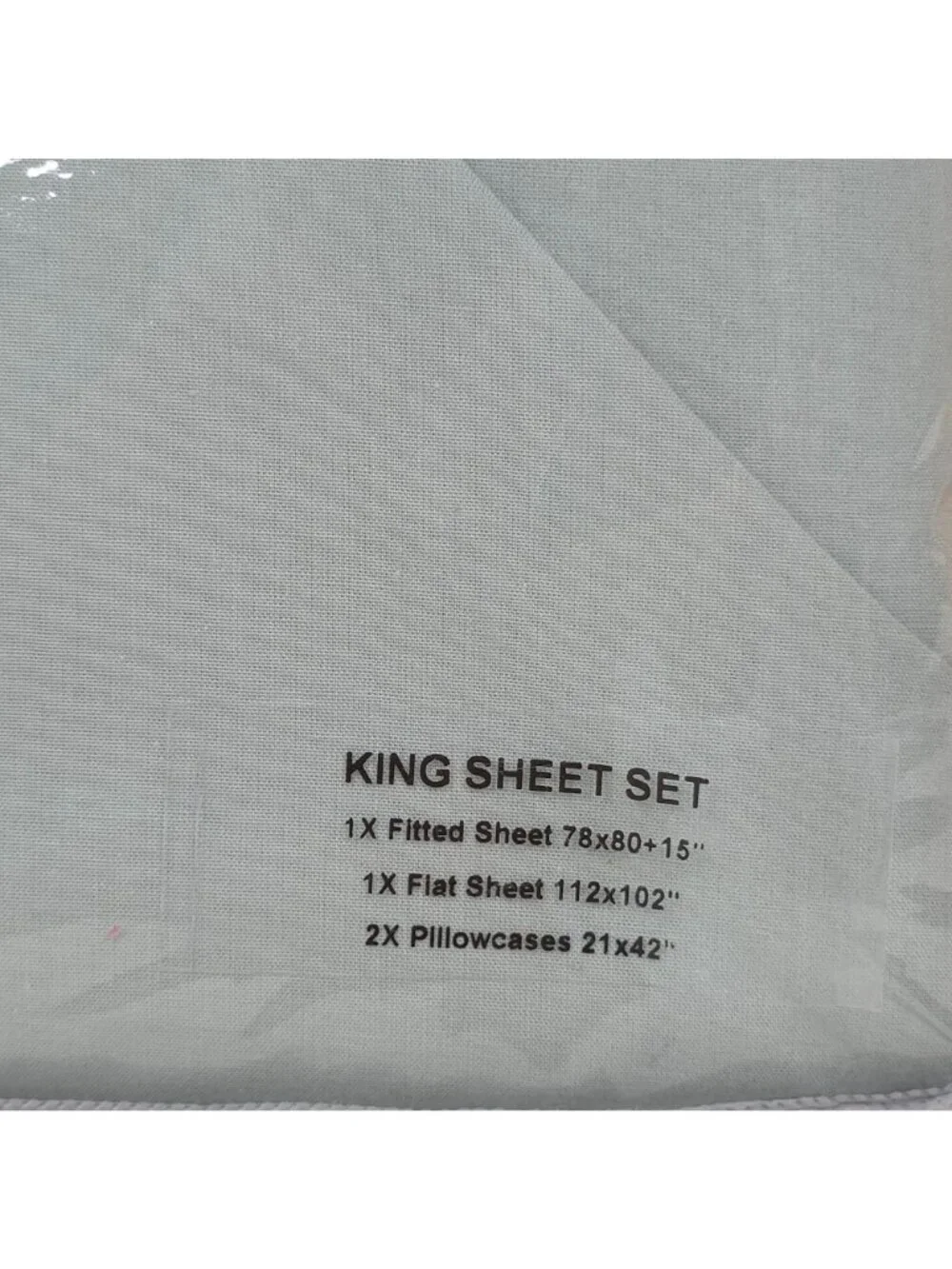 Docofil Super Soft Portugal King Sheet Set 100% Cotton Embroidered Border